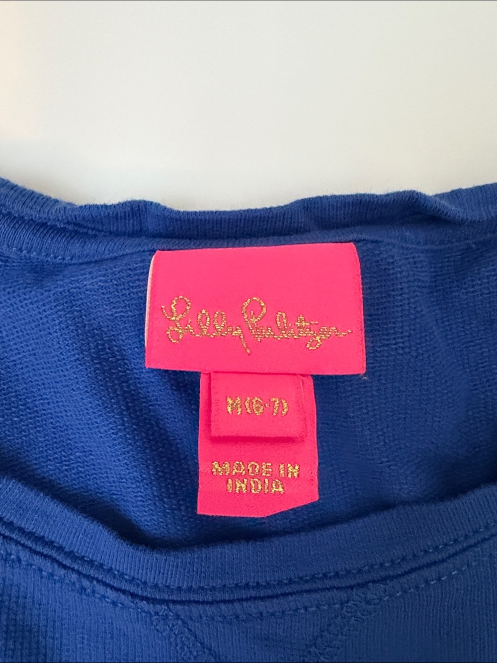 Lilly Pulitzer Cobalt Blue Crewneck - Picture 2 of 3